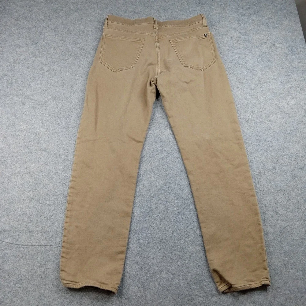 Banana Republic Jeans‎ Mens 32x30 Medium Wash Beige Slim Straight Denim Pants